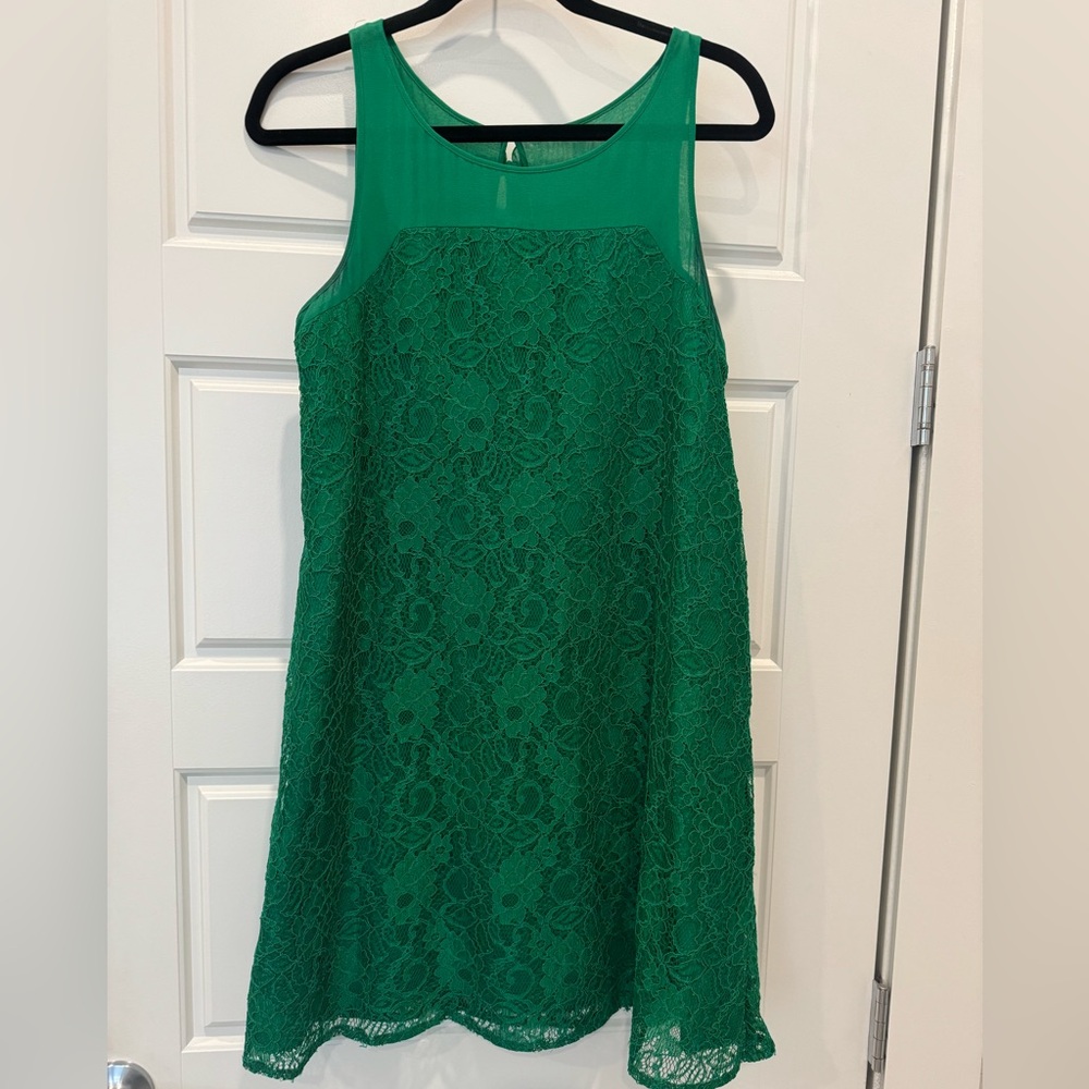 Green Lace Dress